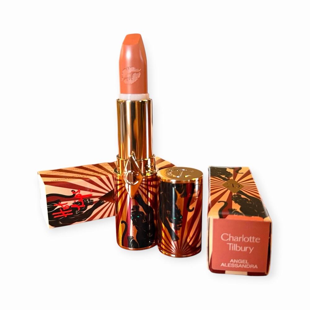 Charlotte Tilbury Angel Alessandra-Hot Lips 2 3.5g/0.12 oz Refillable Peach Nude